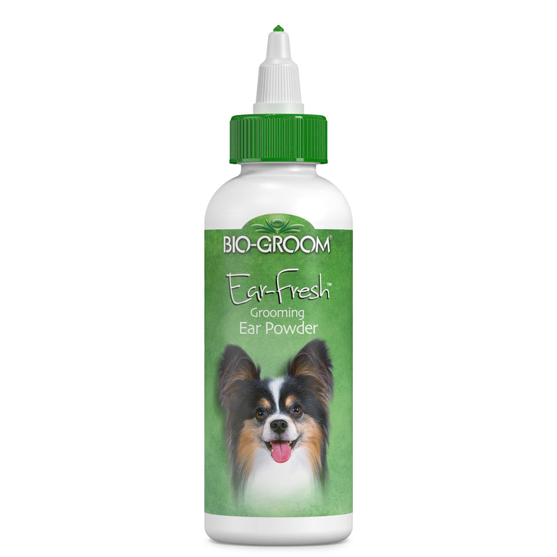 Bio-Groom Ear-Fresh Dog Grooming Ear Powder – Cat & Dog Ear Cleaner, Dog Bathing Supplies, Puppy Wash, Cruelty-Free, Made in USA, Ear Powder for Dogs – 24 g 1-Pack 24 grams - PawsPlanet Australia