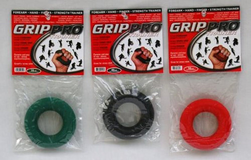 Hand Grip Forearm Strength Gripper 30, 40 & 50 lbs Full Set of All 3 Weights