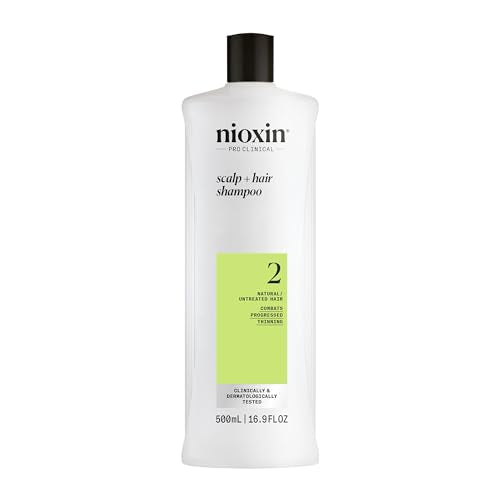 NIOXIN System 2 | Scalp Care | Shampoo | Hair Thickening | For Natural Hair 16.9 Ounce (Pack of 1)