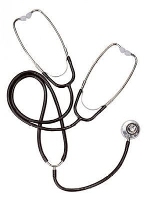 Graham-Field Teaching Stethoscope, Black, Student and Medical Assistant Accessories, 540 1 Count (Pack of 1)