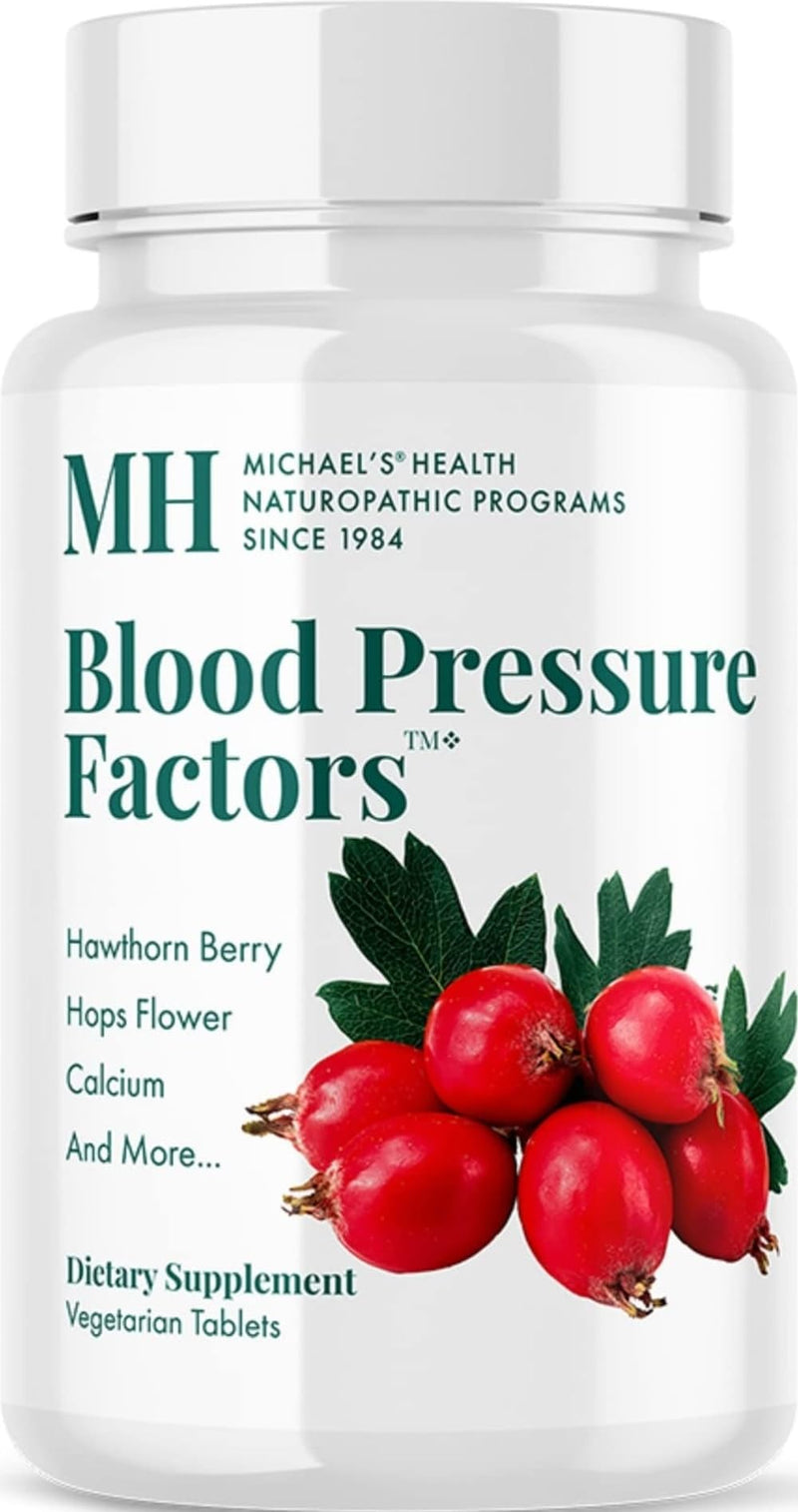 MICHAELS NATUROPATHIC Blood Pressure Factors, 180 CT 180 Count (Pack of 1)
