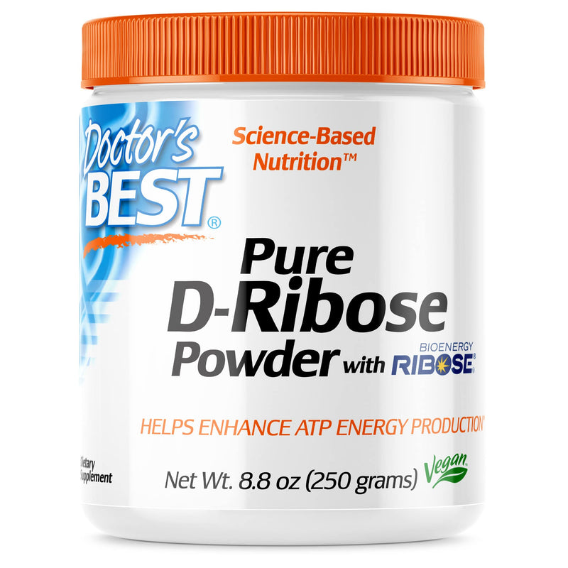 Doctor's Best D-Ribose with Bioenergy Ribose, Non-GMO, Vegan, Gluten Free, Energy Enhancement, 250g, 8.8 Ounce (Pack of 1) 8.8 Ounce (Pack of 1) - BeesActive Australia