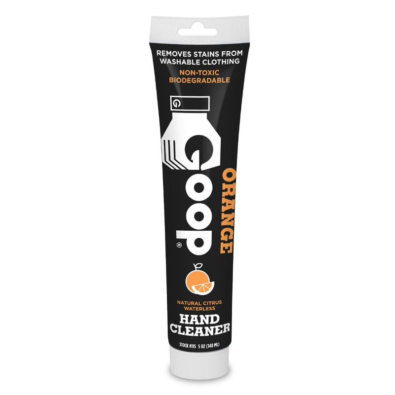 GOOP Orange Multi-Purpose Waterless Hand Cleaner and Stain Remover - 5 oz Tube - BeesActive Australia