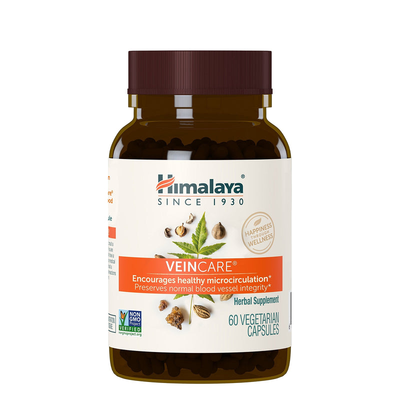Himalaya VeinCare for Healthy Vein Walls and Rectal Comfort, 300mg, 60 Capsules, 1 Month Supply - BeesActive Australia