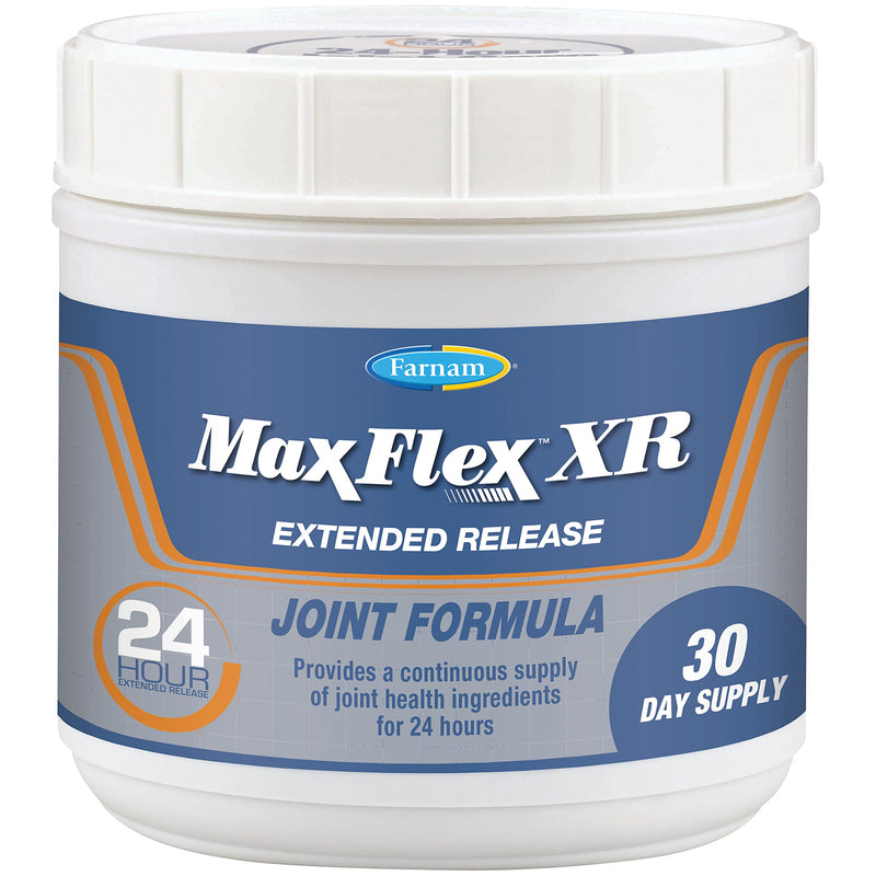 Farnam MaxFlex XR Extended Release Joint Supplement for Horses, Provides a continuous supply of joint health ingredients for 24 hours, 0.9375 pound, 30 Day Supply - BeesActive Australia