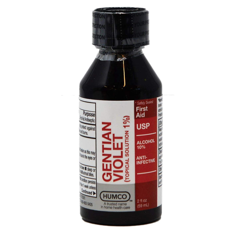 Humco K967380 Gentian Violet (TOPICAL SOLUTION 1%) 2 FL OZ, Pack of 1 - BeesActive Australia