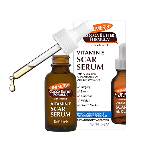 Palmer's Cocoa Butter Scar Serum with Vitamin E, Fragrance Free (1 Oz)