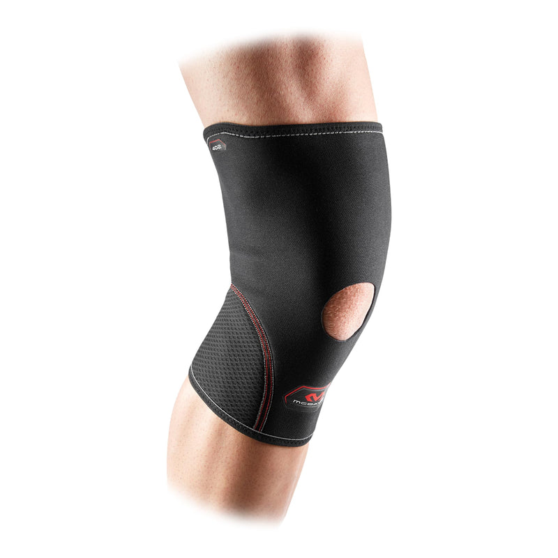 McDavid 402 Knee Support With Open Patella, Black, Large Neoprene Open Patella - BeesActive Australia