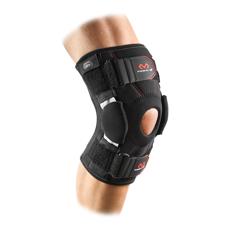 McDavid Hinged Knee Brace for Men & Women, Maximum Knee Support & Compression for Stability & Recovery, Ligament, Hyperextension Support X-LARGE