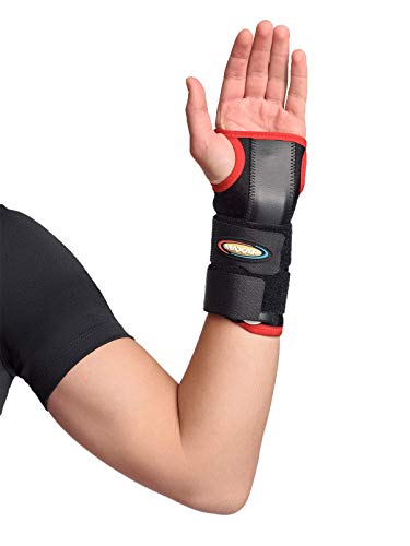 MAXAR Breathable Airprene Carpal Tunnel Wrist Support Brace, Universal Wrist Splint for right or left hand, Strong Support W/Removable Palmar Stay, No Abducted Thumb, WRS-202 XL X-Large