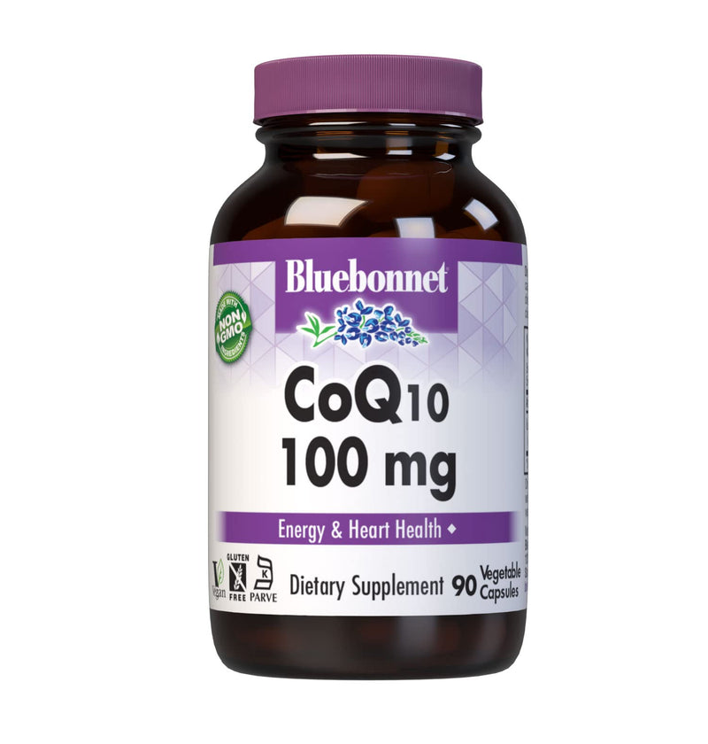 BlueBonnet Nutrition CoQ10 100 mg, Softgels | Nutritional Antioxidant Support for Women & Men; Non-GMO, Vegetarian, Gluten-Free Kaneka 90 Count (Pack of 1)