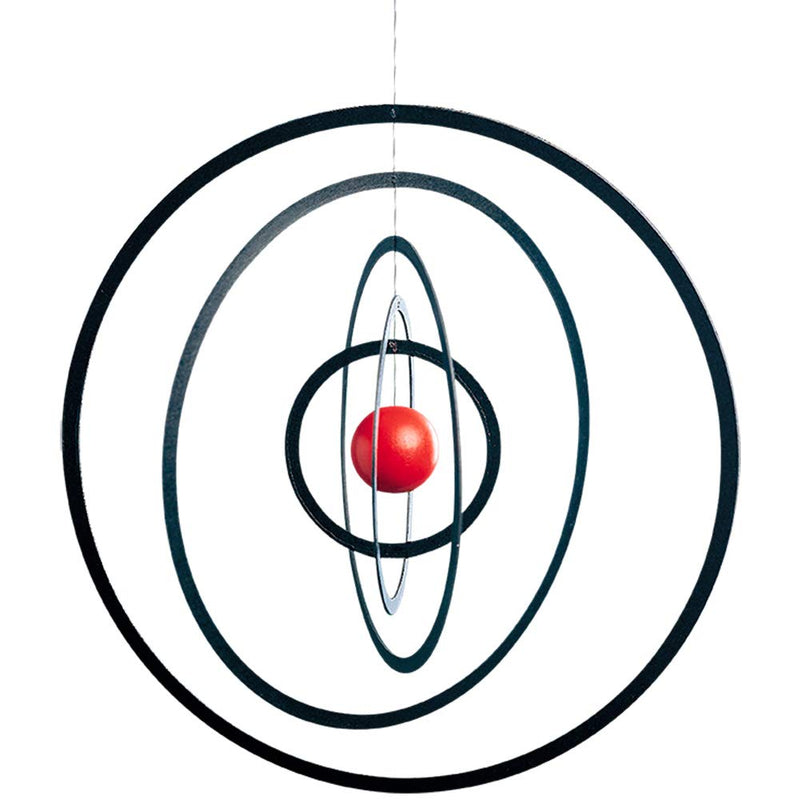 Science Fiction Hanging Mobile - 10 Inches - Wooden Ball - Handmade in Denmark by Flensted - BeesActive Australia
