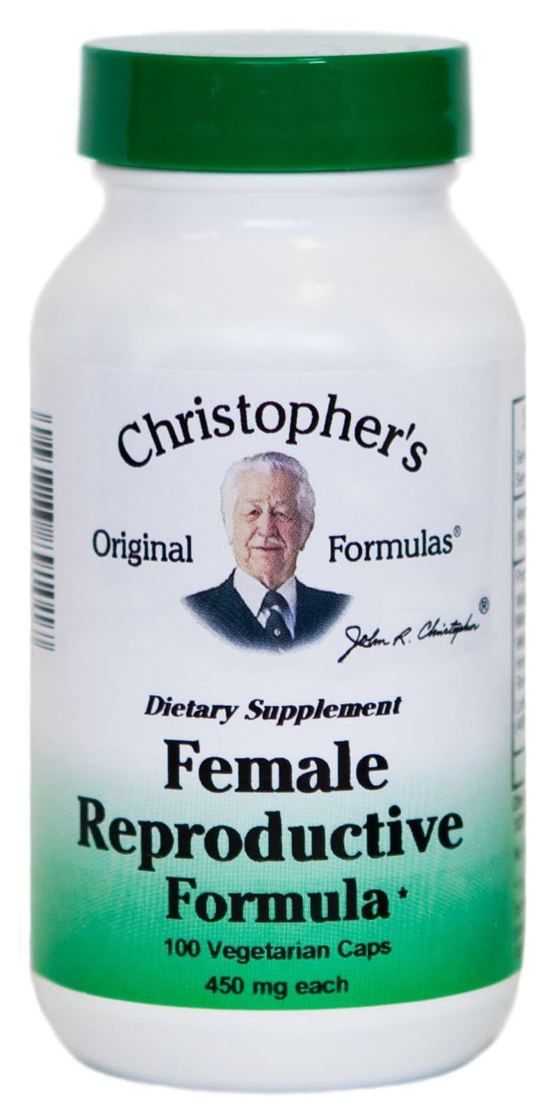 Christopher's Original Formulas Female Reproductive Formula – 100 Vegetarian Capsules – Herbal Blend for Women 100 Count (Pack of 1)