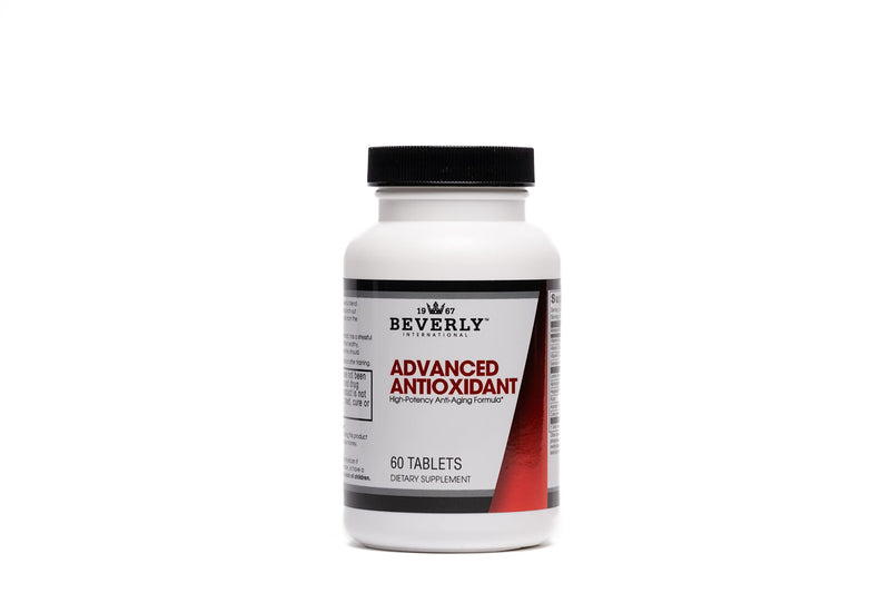 Beverly International Advanced Antioxidant, 60 Tablets | High Potency Anti-Aging Formula, Wellness & Recovery, Powered by Vitamins A, C, E & Selenium, Combat Cell Oxidation