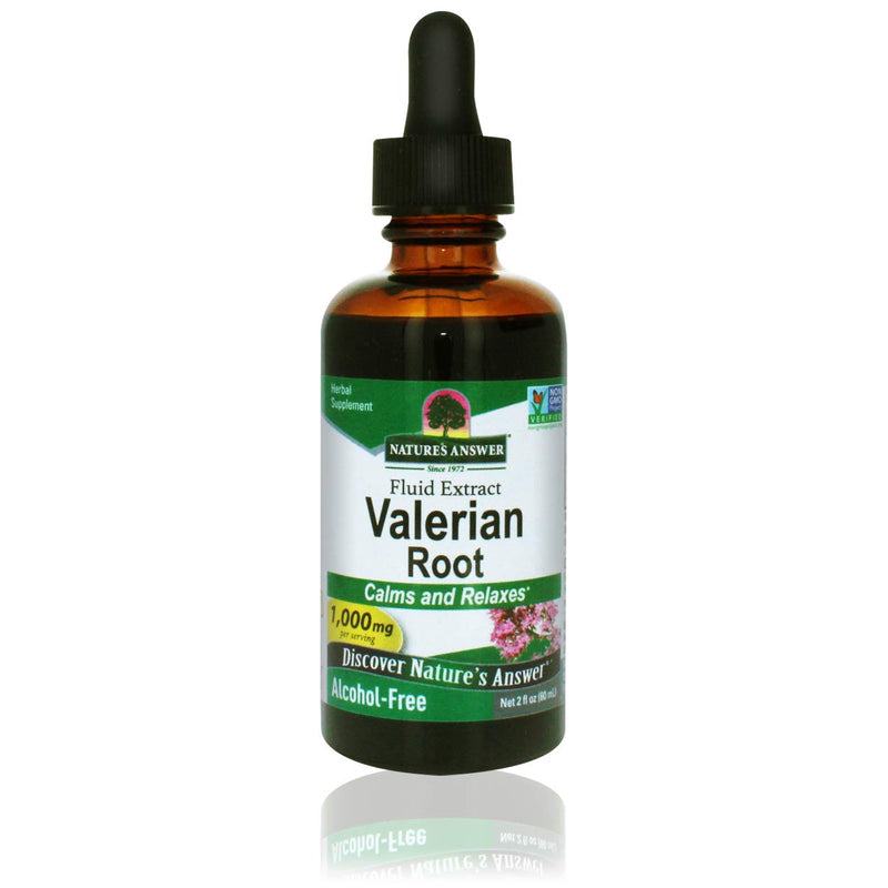 Nature's Answer Alcohol-Free Valerian Root, 2-Fluid Ounces - BeesActive Australia