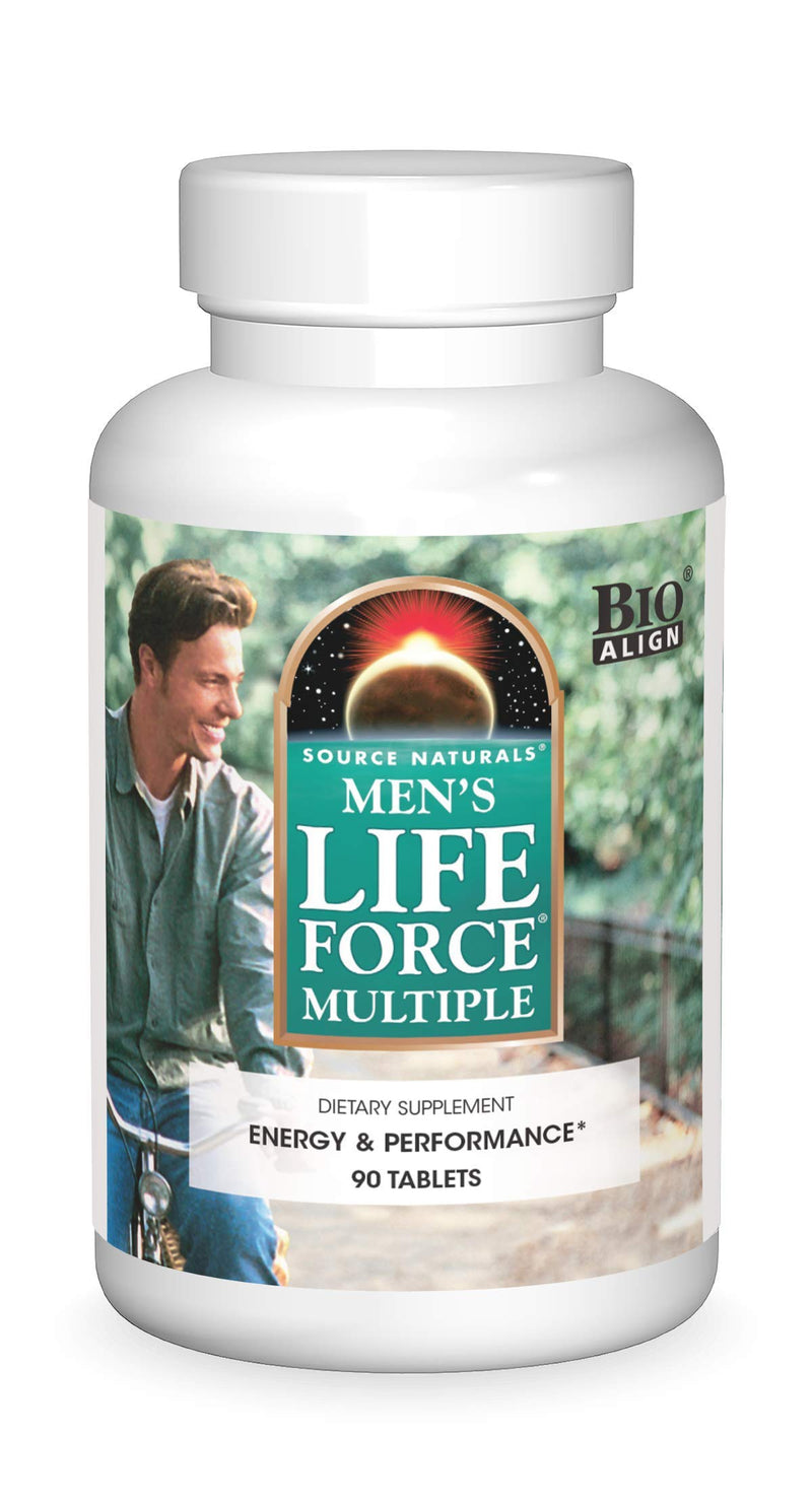 Source Naturals Men's Life Force Multiple, Enegry & Performance* - 180 Tablets