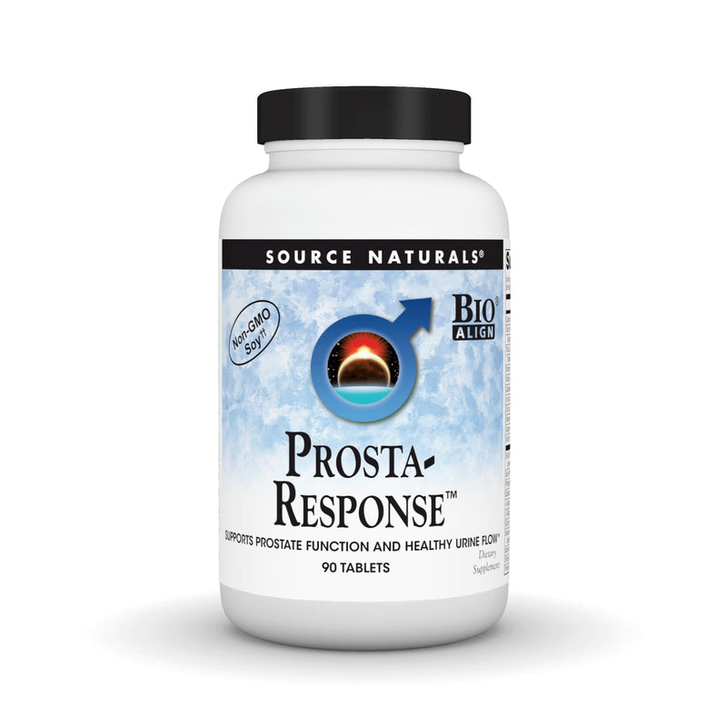 Source Naturals Prosta-Response, 90 Tablets | Bio-Align® | Supports Prostate Function and Healthy Urine Flow* | Contains Non-GMO Soy* 90 Count (Pack of 1)