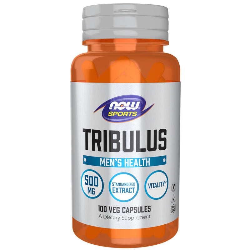 NOW Sports Nutrition, Tribulus (Tribulus terrestris) 500 mg, Enhanced Vitality*, 100 Veg Capsules