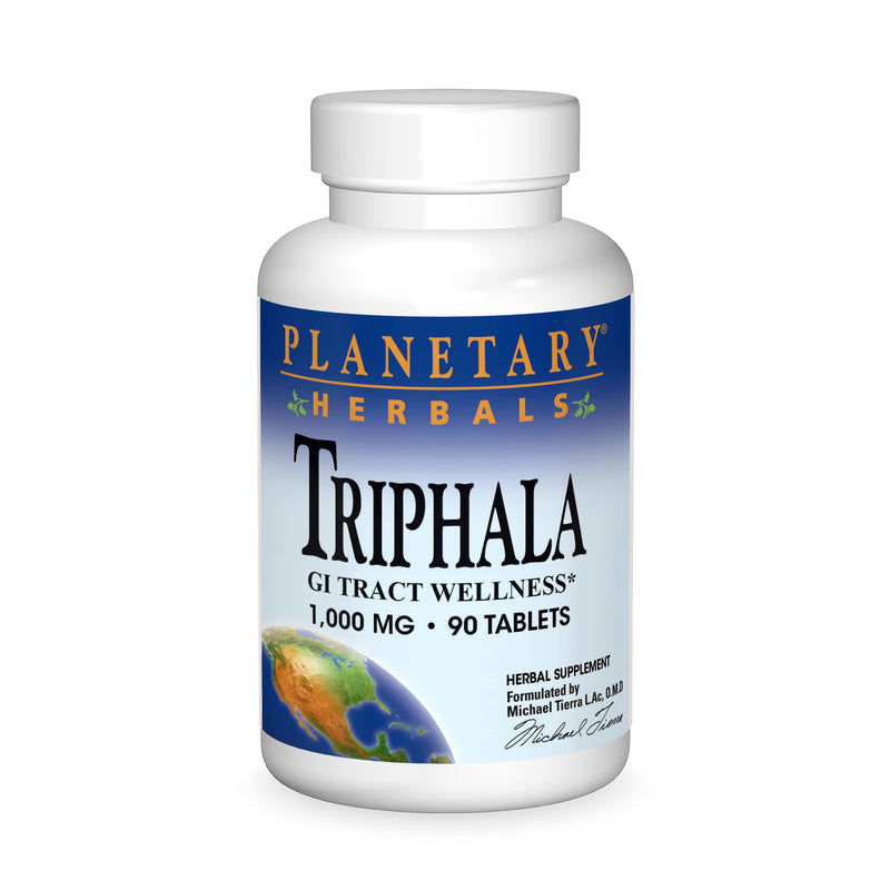Planetary Herbals Triphala 1000mg - 90 Tablets - BeesActive Australia