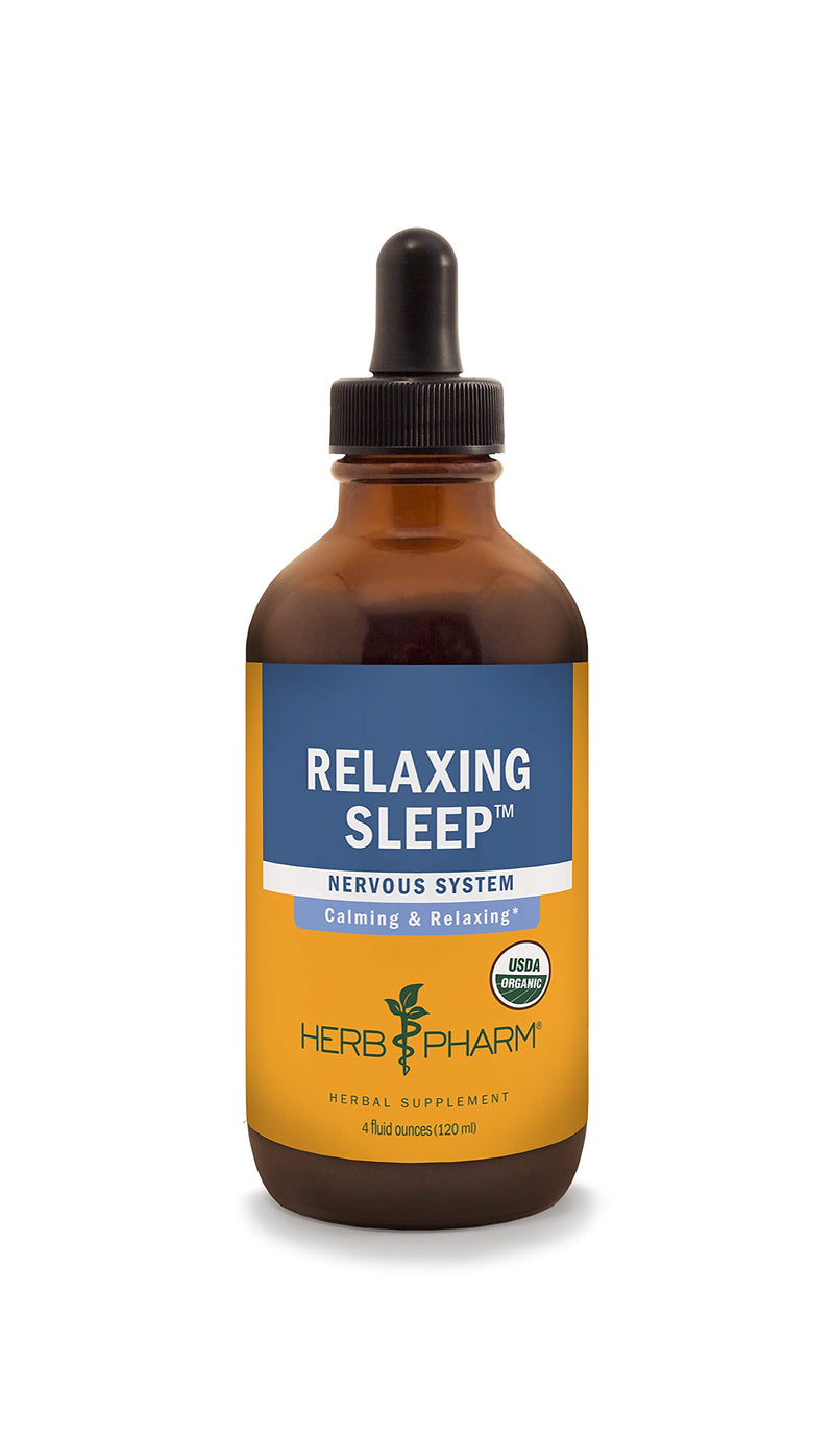 Herb Pharm Relaxing Sleep Herbal Formula with Valerian Liquid Extract - 4 Ounce 4 Fl Oz (Pack of 1) - BeesActive Australia