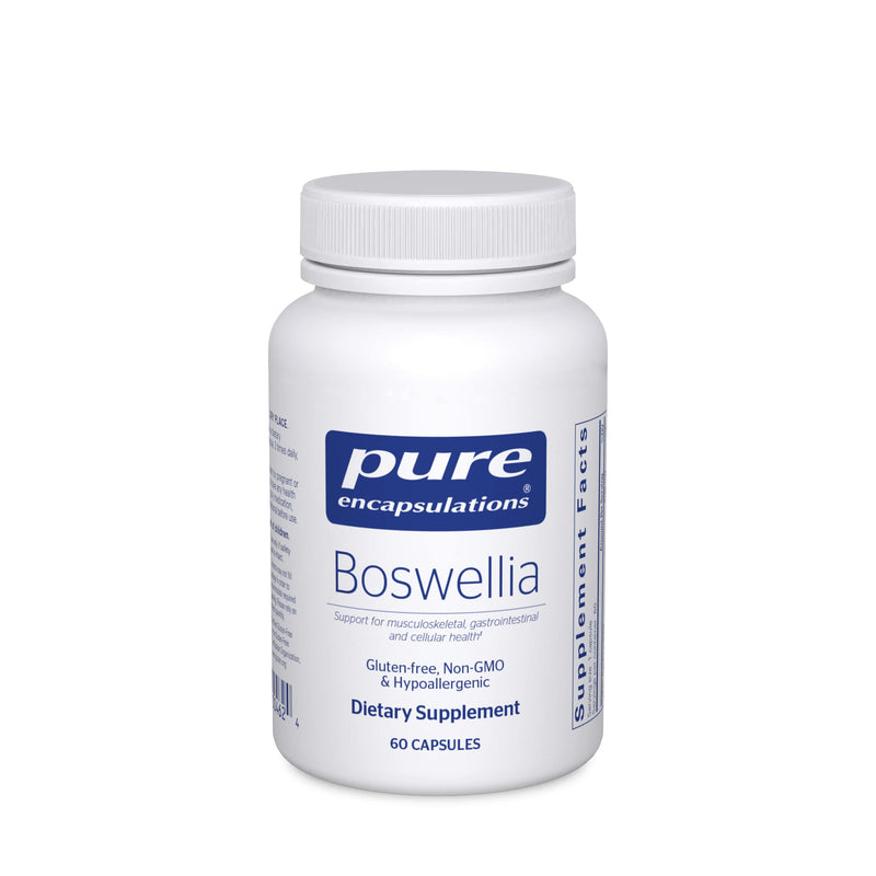 Pure Encapsulations Boswellia Supplement - for Joint Health, GI & Connective Tissue - Supports Healthy Joints & Digestive Health* - Non-GMO & Vegan - 60 Capsules 60 Count (Pack of 1) - BeesActive Australia