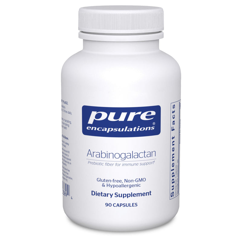 Pure Encapsulations Arabinogalactan, 90 Capsules | Arabinogalactan Prebiotic Fiber for Immune Support*, Digestive Health