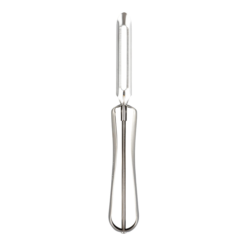 Linden Sweden Original Jonas Vegetable Peelers for Kitchen | Made In Sweden | Carrot Peeler with Ergonomic Handle for Safety and Control | Dishwasher Safe Potato Peelers | Stainless Steel Construction 1 Pack Silver - BeesActive Australia