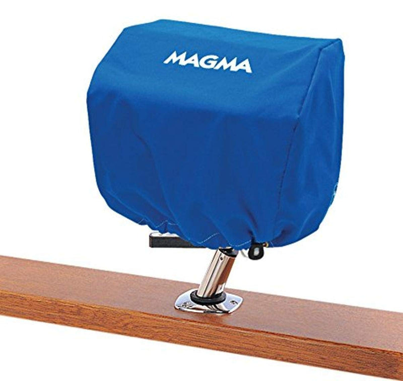 Magma A10-492JB Kettle Grill Cover & Tote Bag | Portable Grill Carry Case | Protective Cover for Magma Kettle Grills - Party Size | Marine, RV, Camping | Jet Black 9 inch x 18 inch Pacific Blue