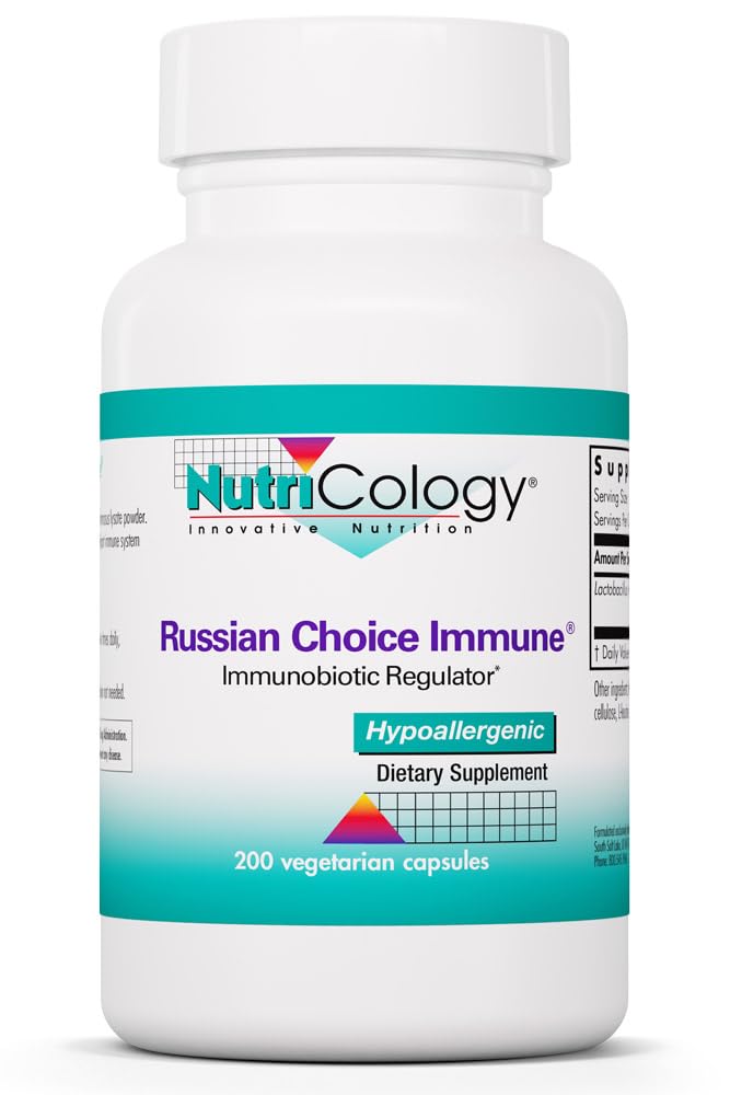 NutriCology ImmunoBiotic Pro Postbiotic Supplement, 200 Capsules | Daily Postbiotic With Lactobacillus rhamnosus for Immune and Microbiome Support, Non-GMO, 66 Servings