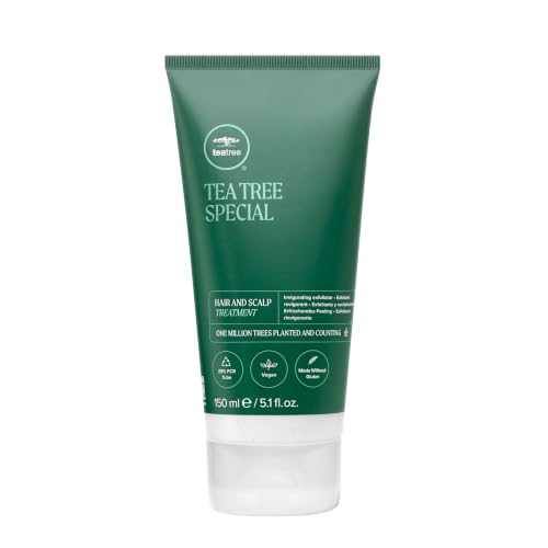 Tea Tree Hair and Scalp Treatment, Hydrating Hair Mask, For All Hair Types 5.1 Fl Oz (Pack of 1)