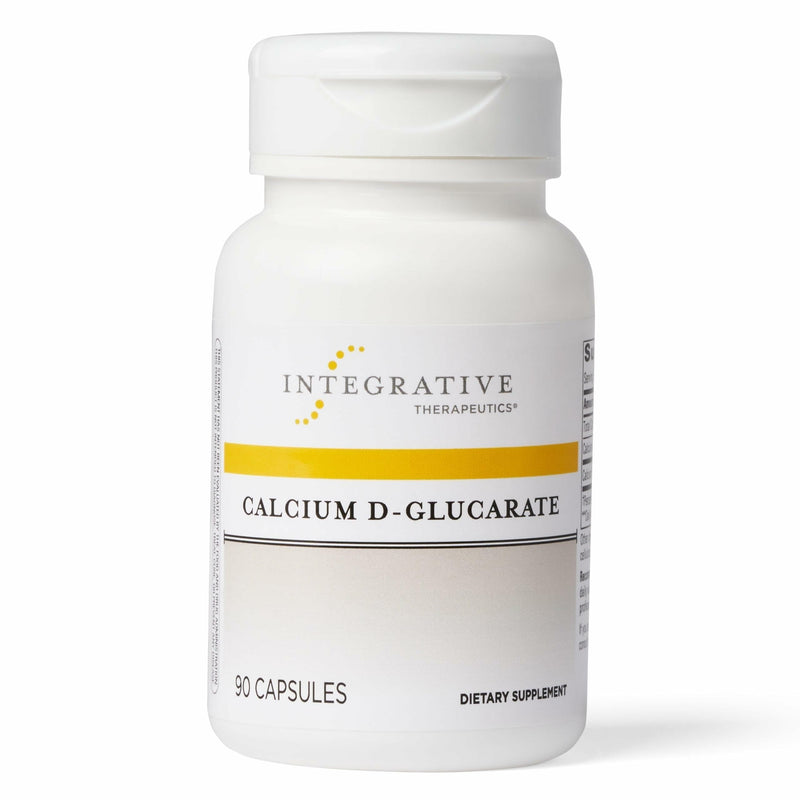 Integrative Therapeutics Calcium D-Glucarate - Supports Healthy Immune Function - Daily Support for Detoxification Systems & Estrogen Metabolism* - Gluten & Dairy-Free - 90 Capsules (30 Servings) Standard Packaging