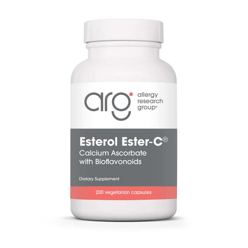 ARG Esterol Ester C Buffered Vitamin C, 200 Capsules | Delivers 1.35 g Vitamin C as Buffered Ester with Bioflavonoids and Quercetin for Immune and Antioxidant Support