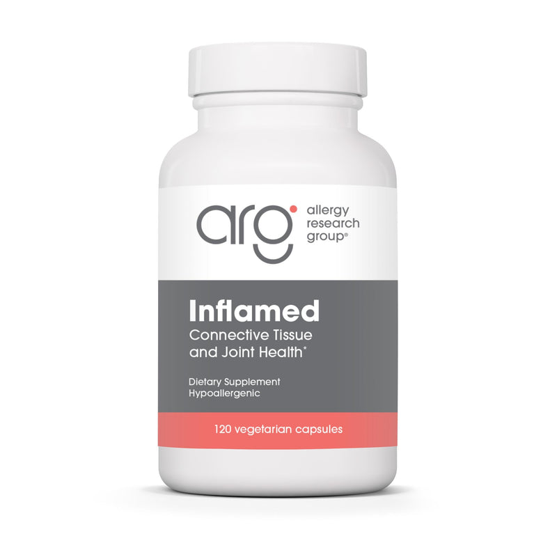 ARG InflaMed Joint and Connective Tissue, 120 Capsules | Synergistic Herbal and Enzyme Complex with MSM, Turmeric, Boswellia and Bromelain for Connective Tissue Support