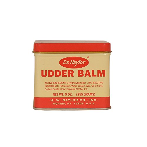 Dr. Naylor Udder Balm (9 oz.) - Traditional Antiseptic Moisturizing Ointment 9 Ounce (Pack of 1)