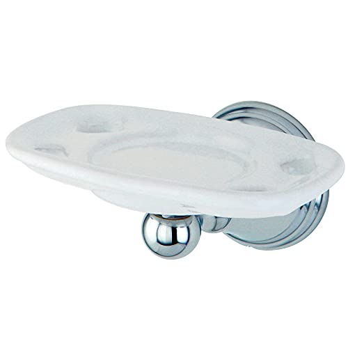 Kingston BA2976C Toothbrush and Tumbler Holder, Polished Chrome