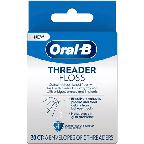 Oral-B Glide Threader Floss (Pack of 4) 30 Count (Pack of 4)