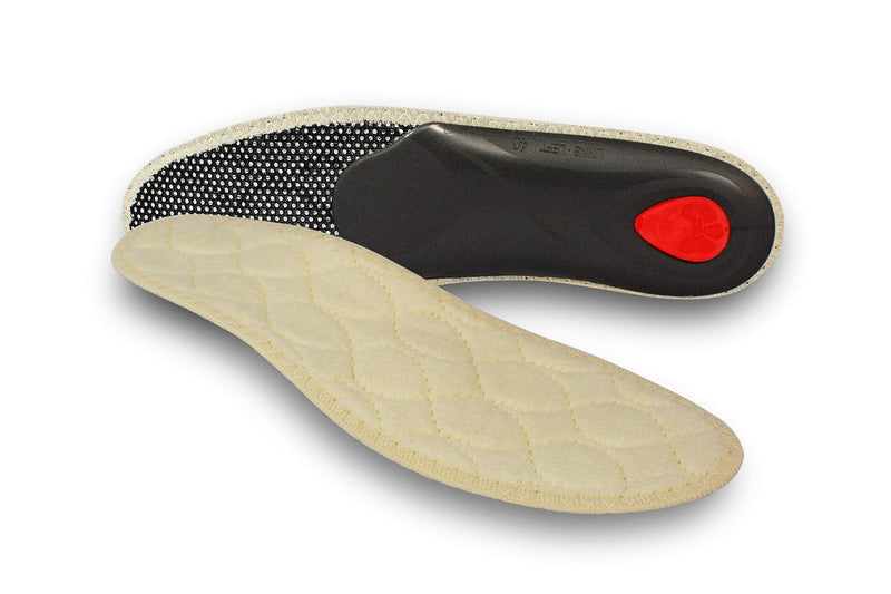 Pedag Viva Winter | Insulating Insoles | Made in Germany | Heel Cushion, Longitudinal & Metatarsal Arch Support | Boost Warmth & Comfort | 1 Pair | Women US 12/ Men 9/ EU 42 US W12/M9/EU 42 - BeesActive Australia