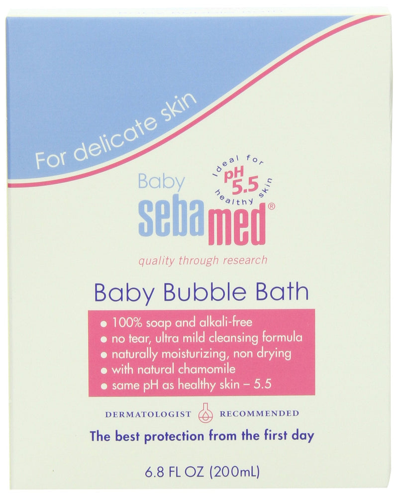 Sebamed Baby Bubble Bath 6.8 Fluid Ounces - Best for Baby's Sensitive Skin - Eczema - Psoriasis - BeesActive Australia