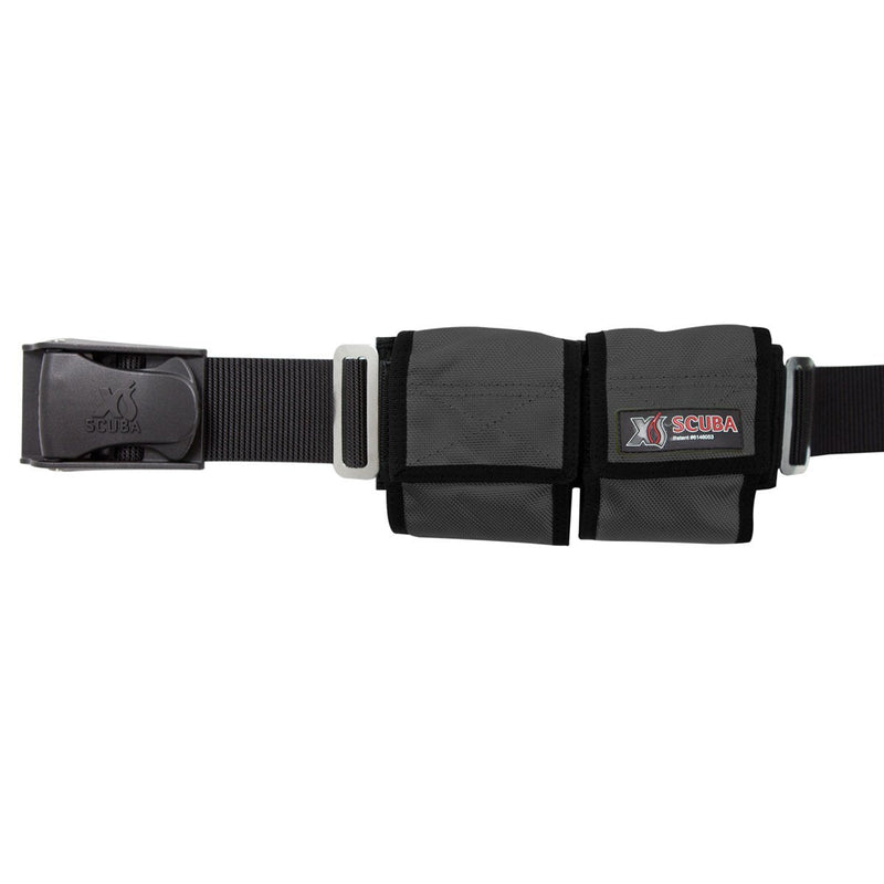 XS Scuba Eight Pocket Weight Belt Black Black 4 Pocket - BeesActive Australia