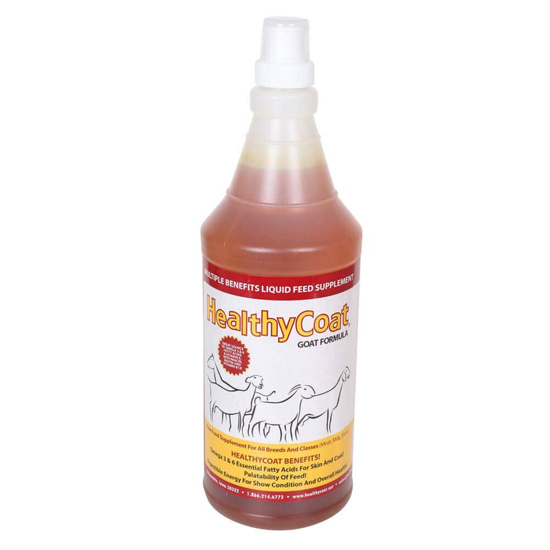 HealthyCoat Goat Formula: Quart. Skin, Coat, Body Condition, Allergies, Immune System, Milk Production. - BeesActive Australia