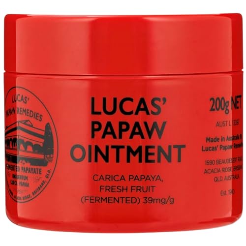 Lucas Papaw Ointment 200g Family Size Jar 7 Ounce (Pack of 1)