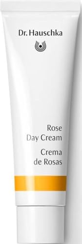 Dr. Hauschka Rose Day Cream, Daily Moisturizer, 1.0 US fl oz, For Dry, Sensitive, Red Skin, With Shea Butter & Avocado Oil 1 Fl Oz (Pack of 1)