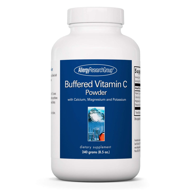 ARG Buffered Vitamin C Powder, Immune Support, 8.5 oz | Ascorbic Acid with Calcium, Magnesium and Potassium for Antioxidant and Immune Support, Non-GMO and Gluten-Free, 102 Servings