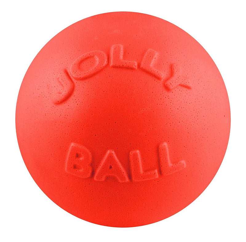 Jolly Pets Bounce-n-Play Dog Toy Ball, 8 Inches/Large, Orange, (Model: 2508 OR) Large (8 in) - BeesActive Australia