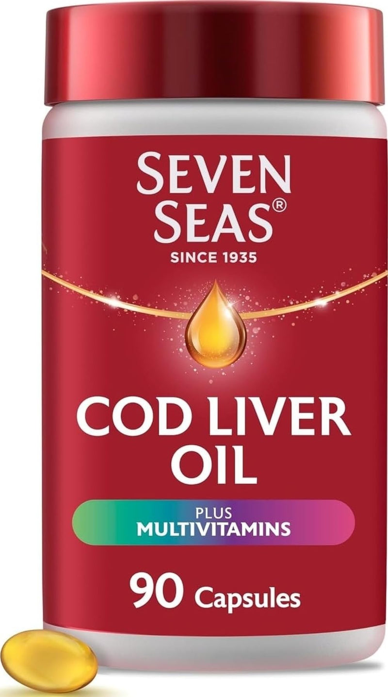 Seven Seas Cod Liver Oil and Multi Vitamins 90 Capsules