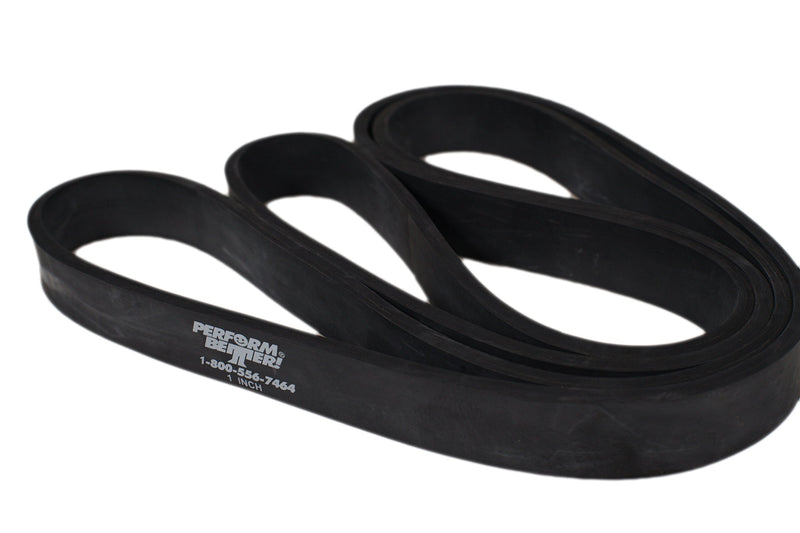 Perform Better Exercise Superband ,1" Black 1" - BeesActive Australia