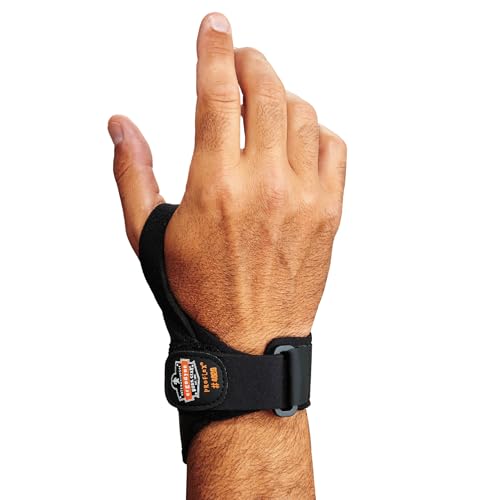 Ergodyne ProFlex 4020 Right Wrist Support, Black, Large/X-Large L/XL