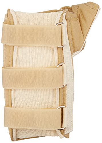 Rolyan 50174 D-Ring Wrist and Thumb Spica Splint, Left Hand, Medium
