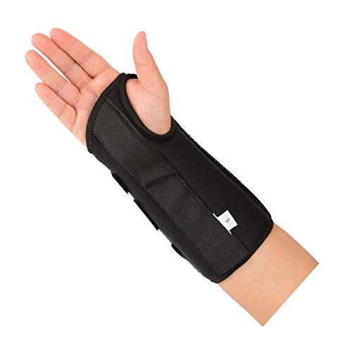 Sammons Preston R-Soft Wrist Support, Stabilization Splint and Immobilizer for Healing and Recovery of the Hand, Arm, and Wrist, Open Hand Mobility Design for Range of Motion, 8", "Right, Small Right Small - 8"