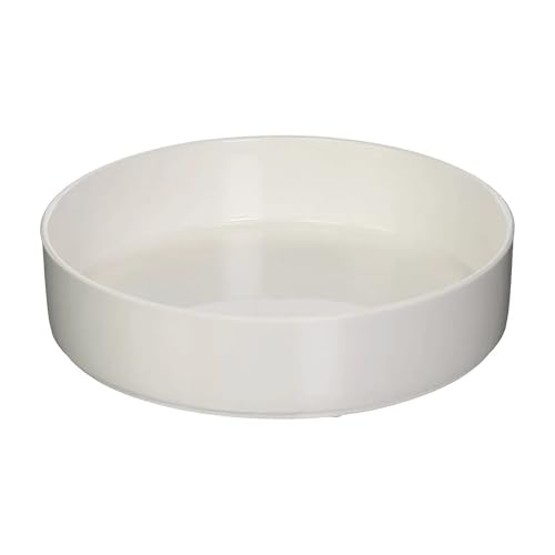Sammons Preston High-Sided Dish, 7.75" Adaptive Plate, Raised Edges, White